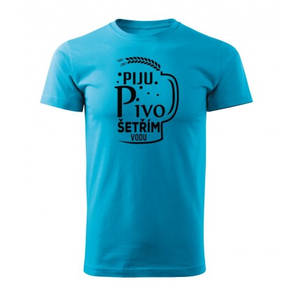 Piju pivo, šetřím vodu